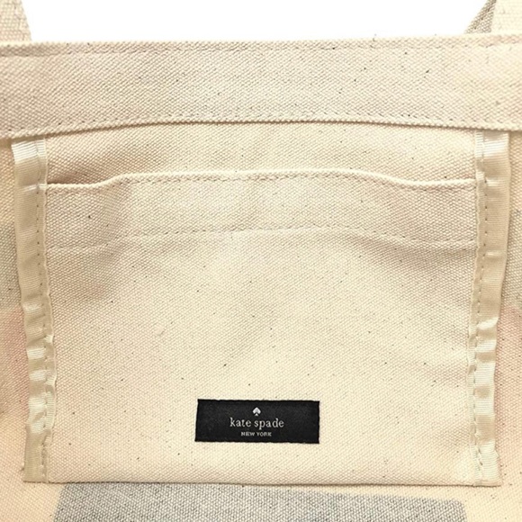 🆕 Kate Spade ♠️ NY Classics Canvas Book Tote NWT - Picture 6 of 6